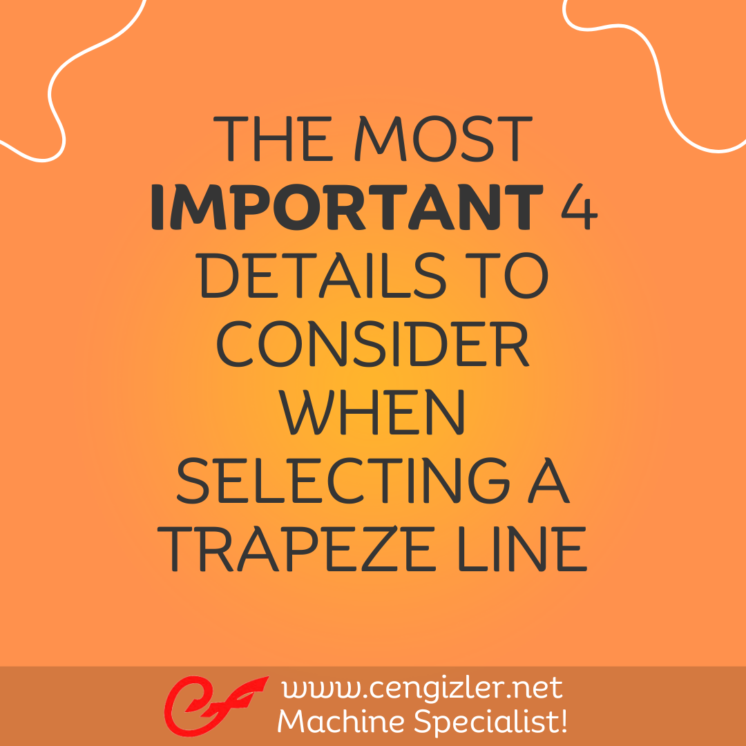 0 The most important 4 details to consider when selecting a trapeze line